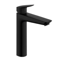 Смеситель для раковины Hansgrohe Logis 71090670 цвет Черный матовый
