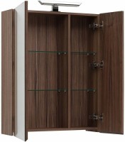 Зеркальный шкаф Aquanet Нью-Йорк 70 L 203952 Орех МДФ / ЛДСП, стекло