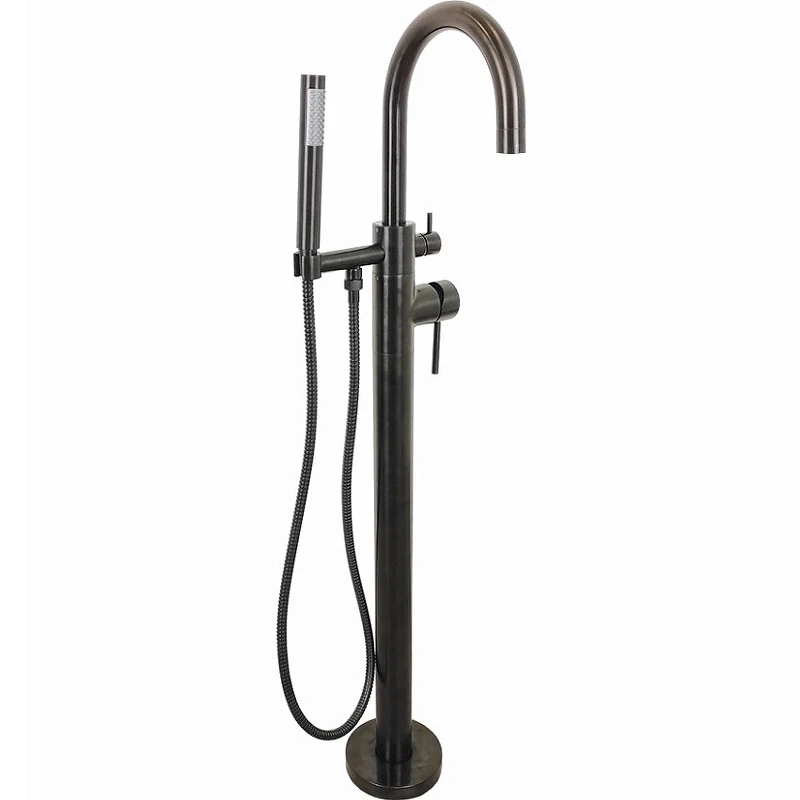Смеситель для ванны Paini Cox 78PZ136LM Черный матовый