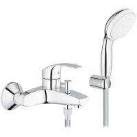 Смеситель для ванны Grohe Eurosmart 3330220A Хром латунь на стену