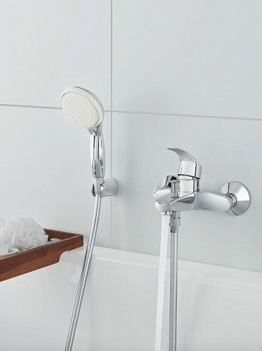 Смеситель для ванны Grohe Eurosmart 3330220A Хром латунь на стену