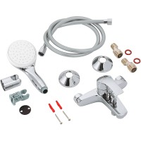 Смеситель для ванны Grohe Eurosmart 3330220A Хром латунь на стену