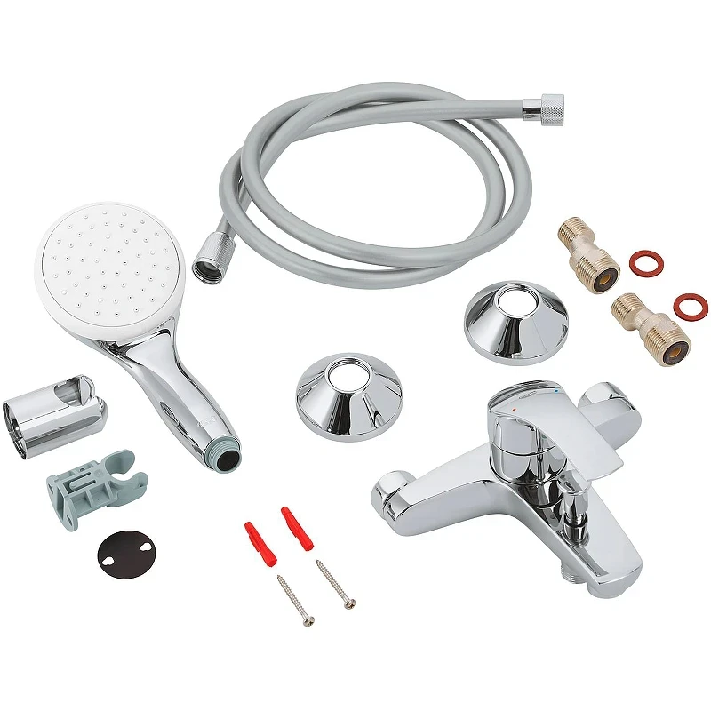 Смеситель для ванны Grohe Eurosmart 3330220A Хром латунь на стену