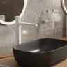 Смеситель для раковины WasserKRAFT Saale 9503H Белый матовый латунь