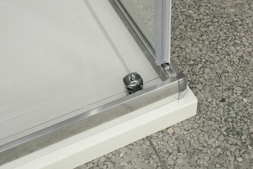 Душевой уголок BelBagno Unique 135х90 UNIQUE-AH-1-120/135-90-C-Cr профиль Хром стекло прозрачное