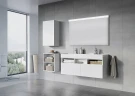 Подвесной шкаф Ravak SB Natural 45 X000001055 Белый глянец МДФ / ЛДСП