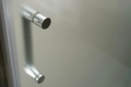 Душевой уголок BelBagno Uno 100х90 UNO-195-AH-2-100/90-P-Cr профиль Хром стекло рифленое