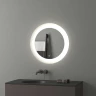 Зеркало Evoform Ledshine d60 BY 2623 с подсветкой 13.5 W - сенсорный выключатель - нейтральный белый свет стекло