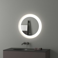Зеркало Evoform Ledshine d60 BY 2623 с подсветкой 13.5 W - сенсорный выключатель - нейтральный белый свет стекло