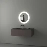 Зеркало Evoform Ledshine d60 BY 2623 с подсветкой 13.5 W - сенсорный выключатель - нейтральный белый свет стекло