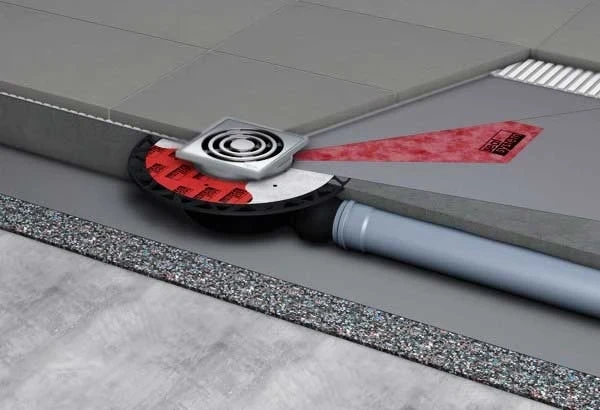 Сифон для душевого трапа Tece Drainpoint S DN50 3601400 низкий горизонтальный без декоративной решетки