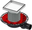 Сифон для душевого трапа Tece Drainpoint S DN50 3601400 низкий горизонтальный без декоративной решетки
