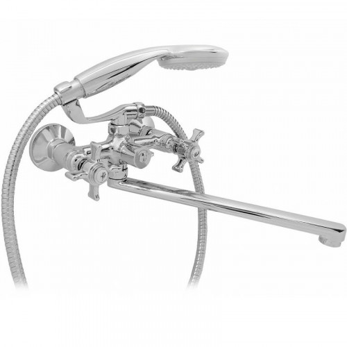 Смеситель для ванны Frap H24 F2224 универсальный Хром латунь на стену