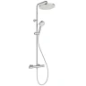 Душевая система Ideal Standard Ceratherm T25 A8520AA с термостатом цвет Хром