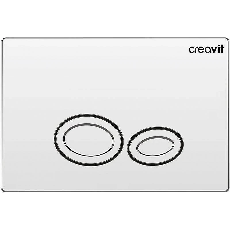 Клавиша смыва Creavit Drop GP2004.00 Хром глянцевая
