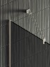 Душевая перегородка Maybah Glass MGD-730-5у 790x1950 в узком профиле Хром матовый стекло графитовое матовое