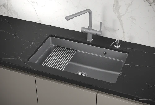 Кухонная мойка Granula Kitchen Space 73 7303U цвет Алюминиум