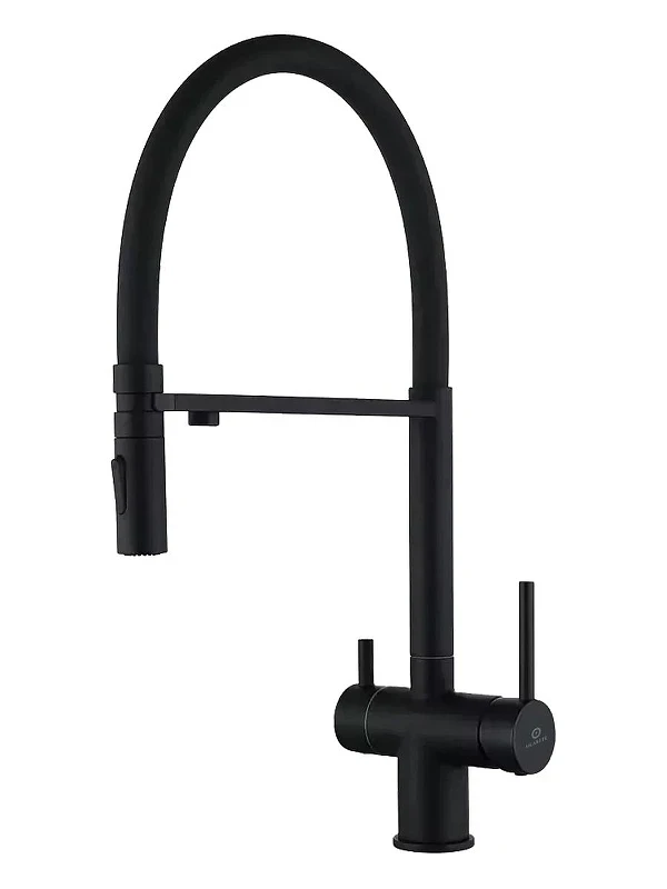 Смеситель для кухни FILARETE Roun FL3020BL цвет Черный матовый
