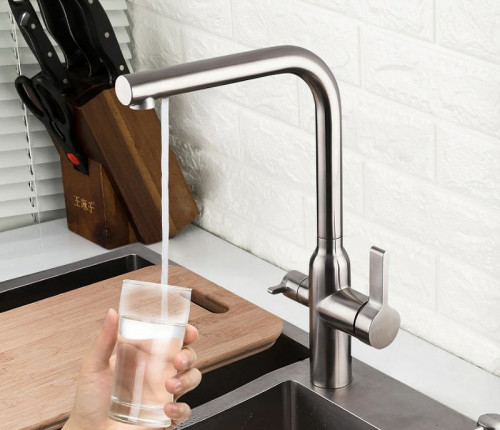 Смеситель для кухни Gappo G4399-4 Нержавеющая сталь нержавеющая сталь