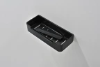 Металлическая полка Aquatek AQ4966MB цвет Черный матовый