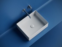 Раковина-чаша Ceramicanova Element 47 CN6069 Белая фарфор накладная