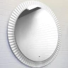 Зеркало Comforty Мадрид 70 00-00014158 с подсветкой Белое матовое с бесконтактным выключателем и подогревом