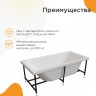 Акриловая ванна Radomir Прованс 170x80 1-01-0-0-1-192 без гидромассажа