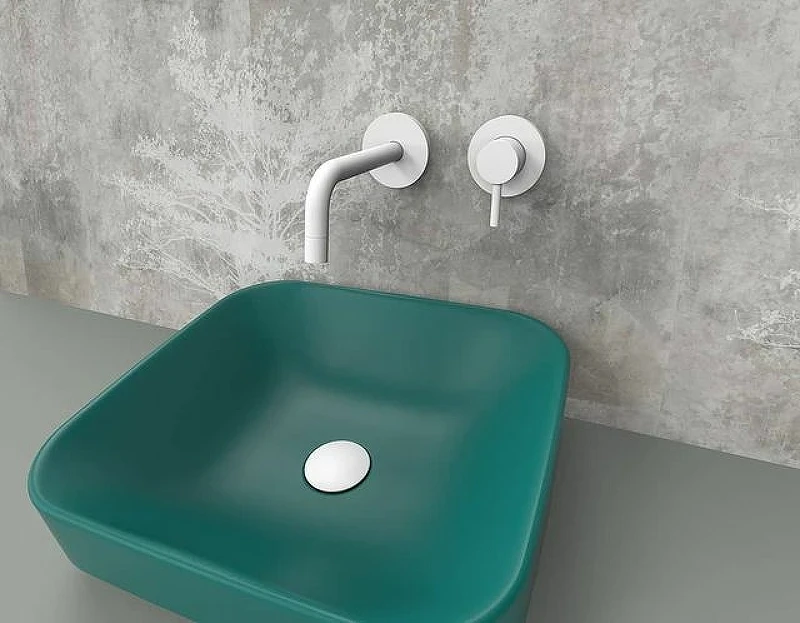 Комплект смесителей Paffoni Light KITLIQ018BO006 Белый матовый латунь