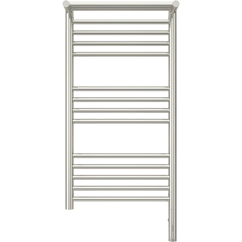 Электрический полотенцесушитель Сунержа Богема 3.0 800x400 R 00-5807-8040 с полкой Хром нержавеющая сталь