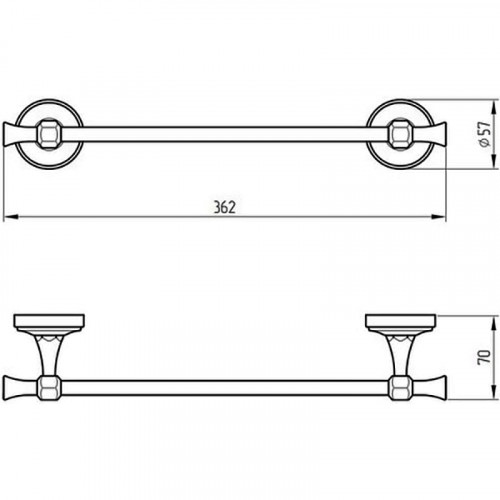 Полотенцедержатель Migliore Fortuna 27663 Золото