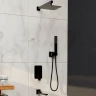 Душевая система RGW Shower Panels SP-56B 51140856-04 Черная матовая латунь встраиваемый