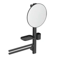 Косметическое зеркало Ideal Standard Alu+ BD588XG цвет черный матовый
