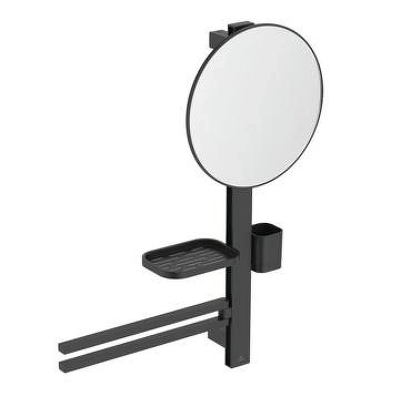 Косметическое зеркало Ideal Standard Alu+ BD588XG цвет черный матовый