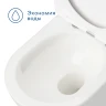 Унитаз Pragma Nanta 901855.NAN1.GWWT.002-2 подвесной цвет Белый глянцевый с сиденьем Микролифт