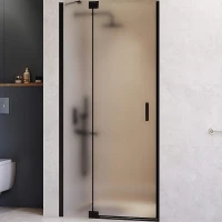 Душевая дверь RGW Hotel HO-014-B 90 350601409-24 профиль Черный стекло матовое