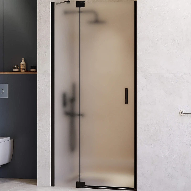 Душевая дверь RGW Hotel HO-014-B 90 350601409-24 профиль Черный стекло матовое