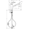 Смеситель для кухни Hansgrohe Focus M42 71814000 Хром