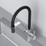 Смеситель для кухни AM.PM Func F8F07802 цвет Черный Хром
