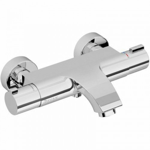 Смеситель для ванны Ravak Termo TE 082.00/150 X070046 с термостатом Хром латунь на стену
