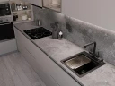 Кухонная мойка Emar Quartz 42 EMQ-1420.Q Морион цвет Морион