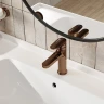 Смеситель для раковины WasserKRAFT Asphe 7703 Розовое золото латунь
