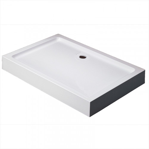 Акриловый поддон для душа Black&amp;White Stellar Wind Easy Plumb 120x80 0812h00 Белый