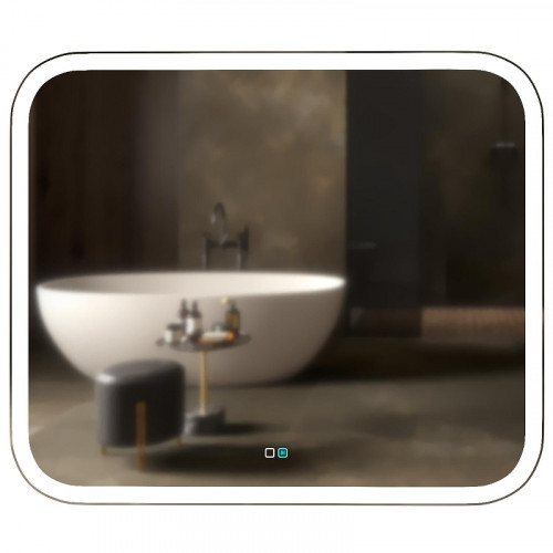 Зеркало Mixline Стив-2 80 542566 с подсветкой с сенсорным выключателем и подогревом