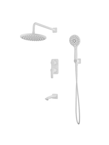 Душевая система Iddis Ray RAYWT03i68 цвет Белый матовый