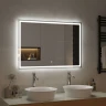 Зеркало Континент Fancy 1000x700 ЗЛП879 с подсветкой с сенсорным выключателем стекло