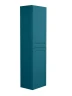 Шкаф пенал Art&Max Platino 40 AM-Platino-1500-2A-SO-TM подвесной цвет Бирюзовый матовый