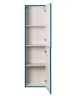 Шкаф пенал Art&Max Platino 40 AM-Platino-1500-2A-SO-TM подвесной цвет Бирюзовый матовый