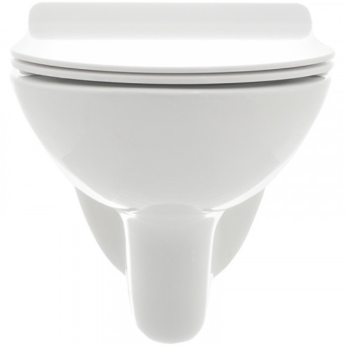 Унитаз AQUAme AQM2008 подвесной Белый глянец с сиденьем Микролифт фаянс подвесной