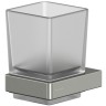 Стакан для зубных щеток Whitecross Cubo nickel brushed CU2430NIB Брашированный никель