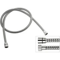 Душевой шланг Remer 334CNNC150brass Хром Черный